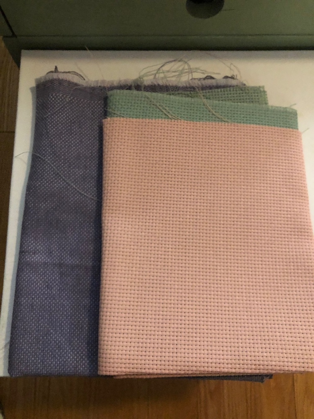 Bundle of Crosstitch fabric half yards